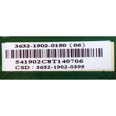 MAIN PARA TV VIZIO / NUMERO DE PARTE 3632-1902-0150 / 0171-2271-4553 / 3632-1902-0395 / DISPLAY T320XVN02.V0 / MODELO E320-A0 / E320-A0 LAIANLCN - Imagen 2